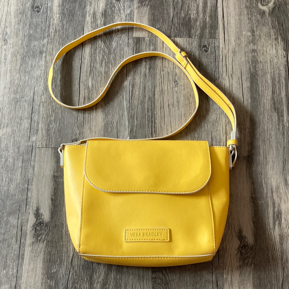 Vera Brady Yellwo Crossbody Purse.